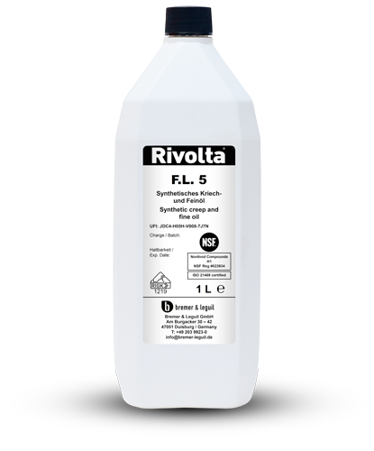 F.L. 5-RIVOLTA Schmierstoffe von Bremer & Leguil